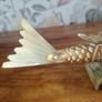 Vintage Carved Horn Fish Image 6