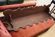 Early 20th Century Carved Oak Wall Coat Rack