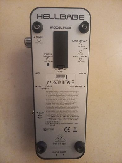 Behringer HB01 Hell Babe Wah