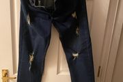 Mens Navy Jeans Firetrap 34R