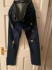 Mens Navy Jeans Firetrap 34R