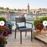 Garden table extendable and 8 chairs. Image 2