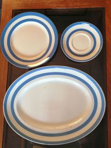Vintage T.G. Green Blue and White Cornishware