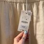 Barrel Linen Trousers Image 3