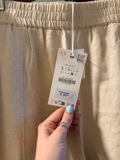 Barrel Linen Trousers