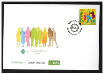 2010 Ireland Century of the Irish Country Women's Association (ICA) Commemorative Stamp First Day Cover (FDC)