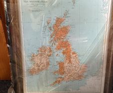 British Isles Framed Picture
