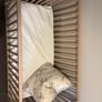 Leander Linea Cot in Oak in Excellent Condition Image 4