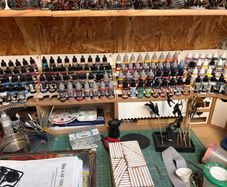 HobbyZone Modular Painting Workstation 8 Modules (Paints NOT Included)