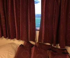 Pre-loved Curtains + 6 seat cushions