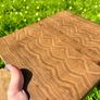 Premium End Grain Cutting Boards - Oak and Walnut Hardwood Image 4