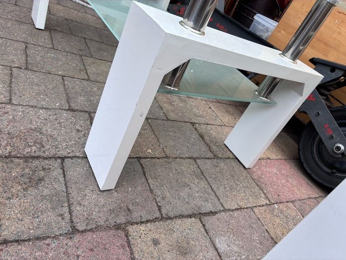 glass coffee table