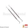 2x Sickle Scaler H6/H7, Double Ended Hygienist Scalers,Dentistry Dental Image 3