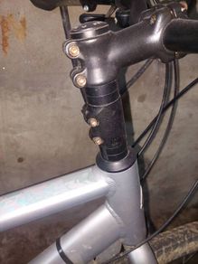 bicycle stem riser and kick stand
