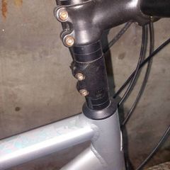 bicycle stem riser and kick stand