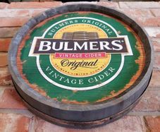 Barrel Lid Sign  Bulmers  HS1