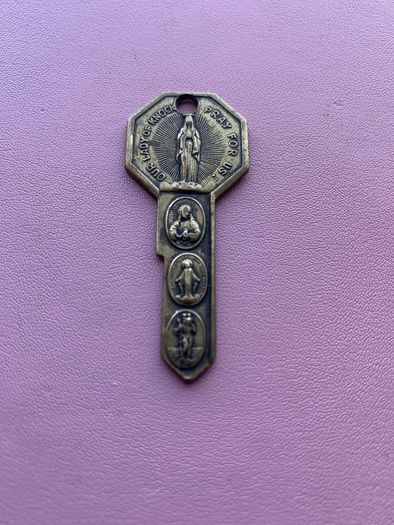 Rare Vintage Medal Key