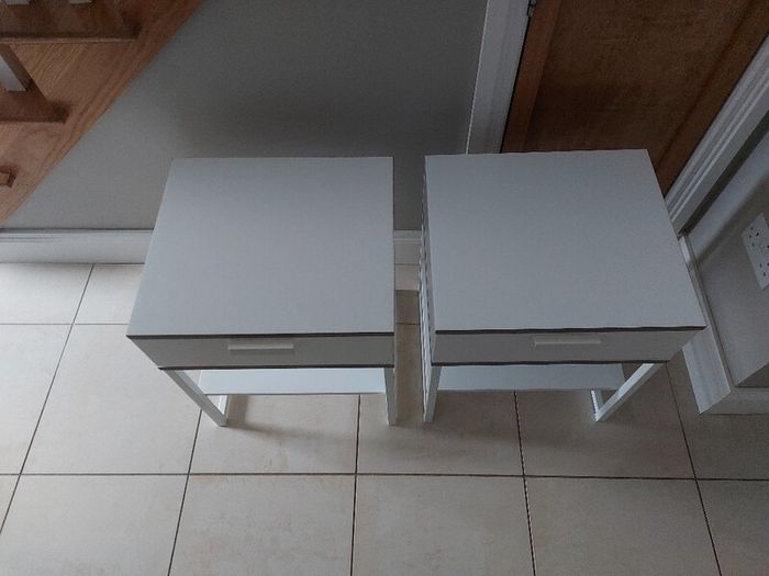Pair of IKEA Trysil Bedside Tables