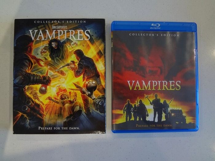 John Carpenter's VAMPIRES Collectors Edition Blu Ray (US Import with rare slipcover)