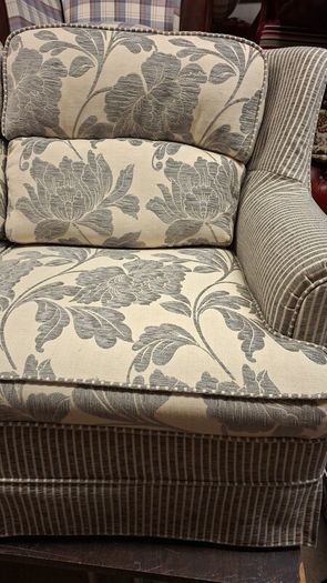 Vintage Bed Settee Newly Upholstered