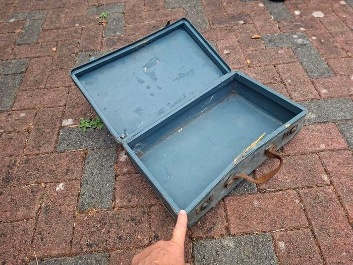 Antique suitcase