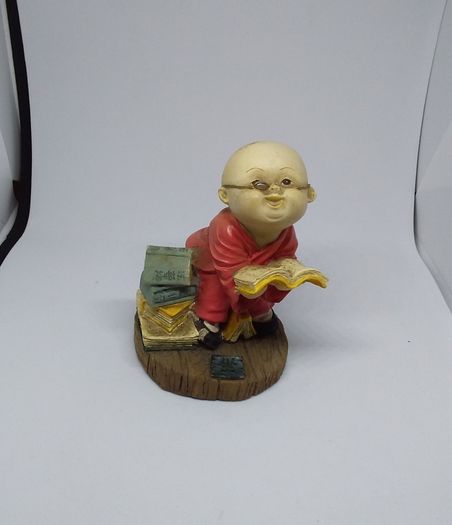 Shaolin Monk Boy Figurine - Vintage