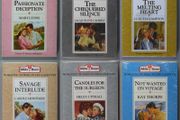 6 Mills &amp; Boon Audiobook Cassette Tapes. Romantic Stories 1980s