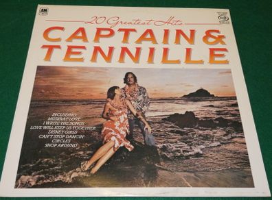Captain And Tennilles Greatest Hits Uk Pressing Lp 1982