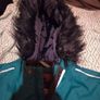Regatta teal green blue lined raincoat, 11/12 yrs Image 3