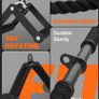 Cable Machine Attachment Set, Lat Pulldown Attachments for Home Gym Equipment, Tricep Pull Down Attachment for Home Gym Accessories, Lat Pull Down Bar and Tricep Rope Cable Attachment Image 6