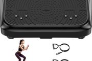 Vibration Plate Exercise Machine for Lymphatic Drainage with 199 Speeds &amp; 7 Auto Programmes