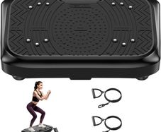 Vibration Plate Exercise Machine for Lymphatic Drainage with 199 Speeds & 7 Auto Programmes