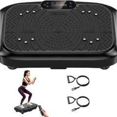 Vibration Plate Exercise Machine for Lymphatic Drainage with 199 Speeds & 7 Auto Programmes