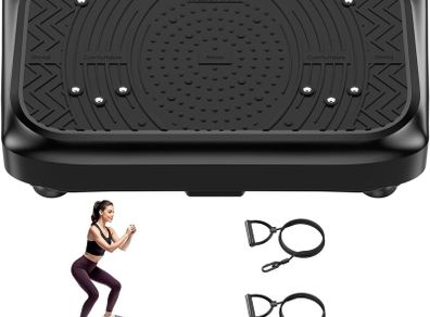 Vibration Plate Exercise Machine for Lymphatic Drainage with 199 Speeds & 7 Auto Programmes