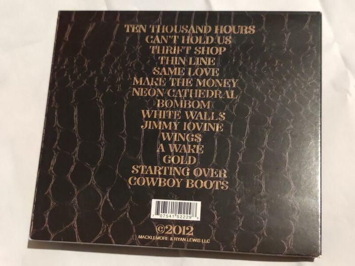 New Macklemore and Ryan Lewis - The Heist Cd