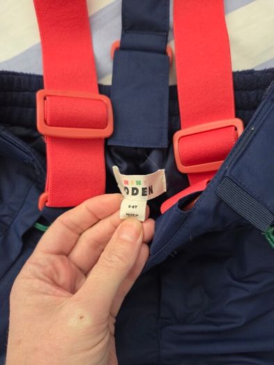 BODEN boys waterproof snow / ski trouser 5-6yr