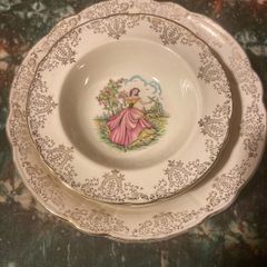 1950s bowl set free postage