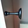 solid wood pole and pair of holdbacks Image 3