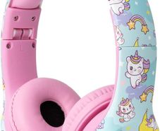 Snug Play+ Kids Headphones with Volume Limiting for Toddlers (Boys/Girls) - Unicorns