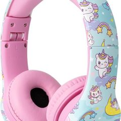 Snug Play+ Kids Headphones with Volume Limiting for Toddlers (Boys/Girls) - Unicorns