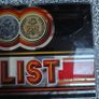 Vintage Bally "Medalist" slot machine glass panel belly glass 1970s Image 4