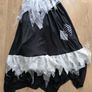 Gothic Maid Halloween Costume Adult Plus Size XL Black Bride Image 3