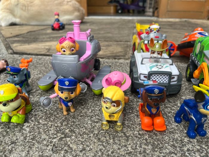 Paw Patrol vehicles