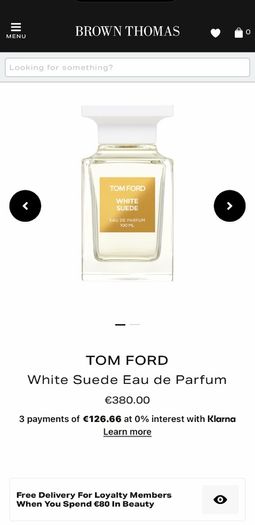 TOM FORD White Suede 100ml niche parfum