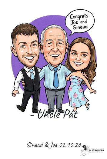 Craic-icatures Live Caricature Photo Booth Hire