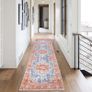 Oriental Runner Rugs for Hallway 60x240cm Non-Slip Kitchen Rug Runner Washable Boho Entryway Rug Low Profile Carpet Runner for Hallways Entrance Bathroom Living Room (FREE POSTAGE) Image 2