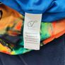dress Size S (8/10) Smashed Lemon Amsterdam Blue Abstract City Print V-Neck Lined Dress Image 10