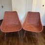 Kave Home Set of 2 Terracotta Cord Armchairs Image 3