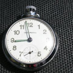 Vintage Ingersoll Pocket Watch working c1960