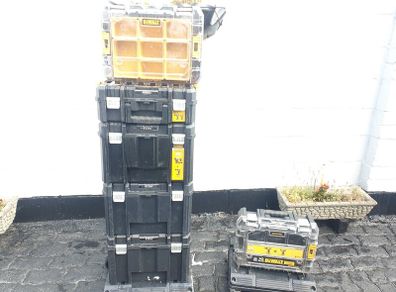 dewalt  stacking  boxs
